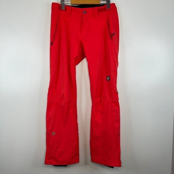 ORAGE  Womens Fitted Multi Pocket Snowpants Ski Pant  Bright Red Size Small - Picture 2 of 9